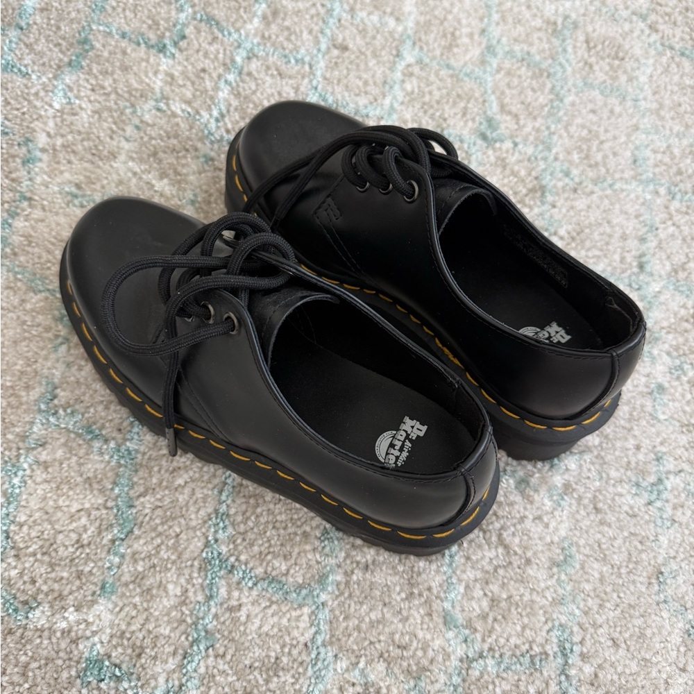 Dr. Martens Leather Platform Casual shoes.